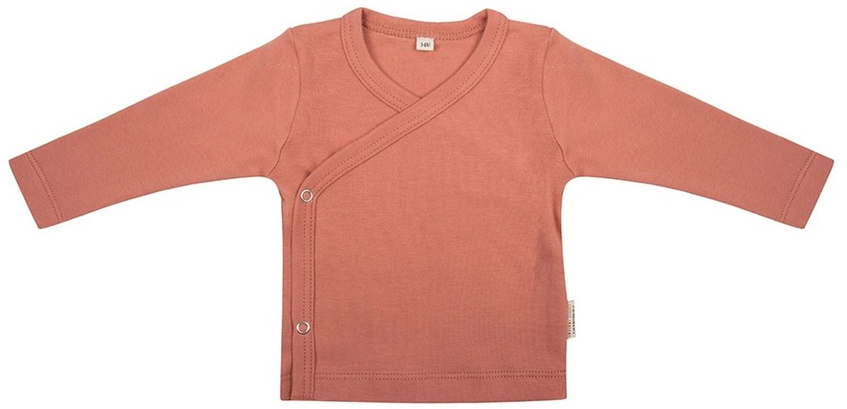 Little Indians Longsleeve Canyon Clay Junior Terracotta Groen Maat 80