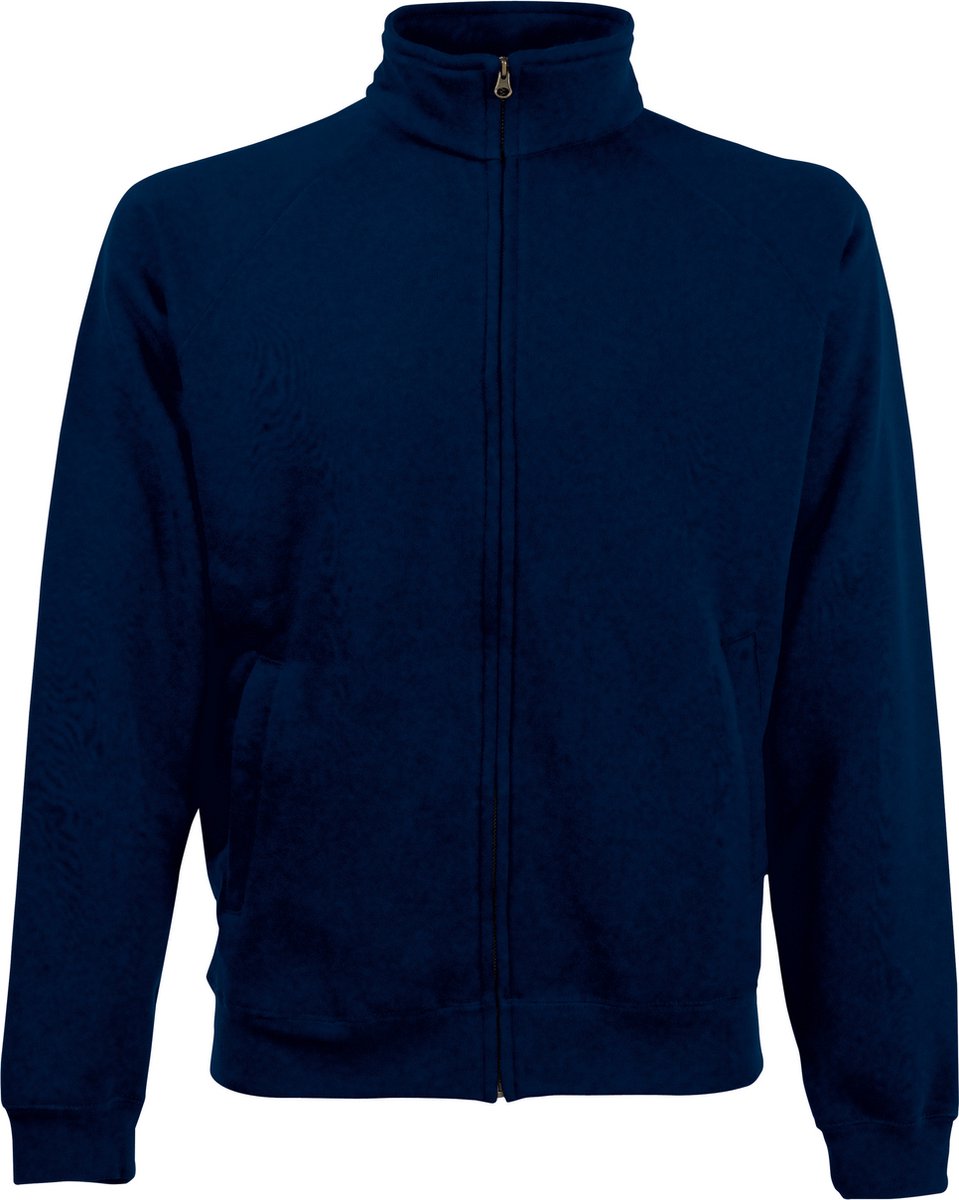 Fruit Of The Loom Heren Sweatshirt Jacket Donker Marine