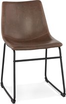 Alterego Vintage stoel 'BUFFALO' bruin