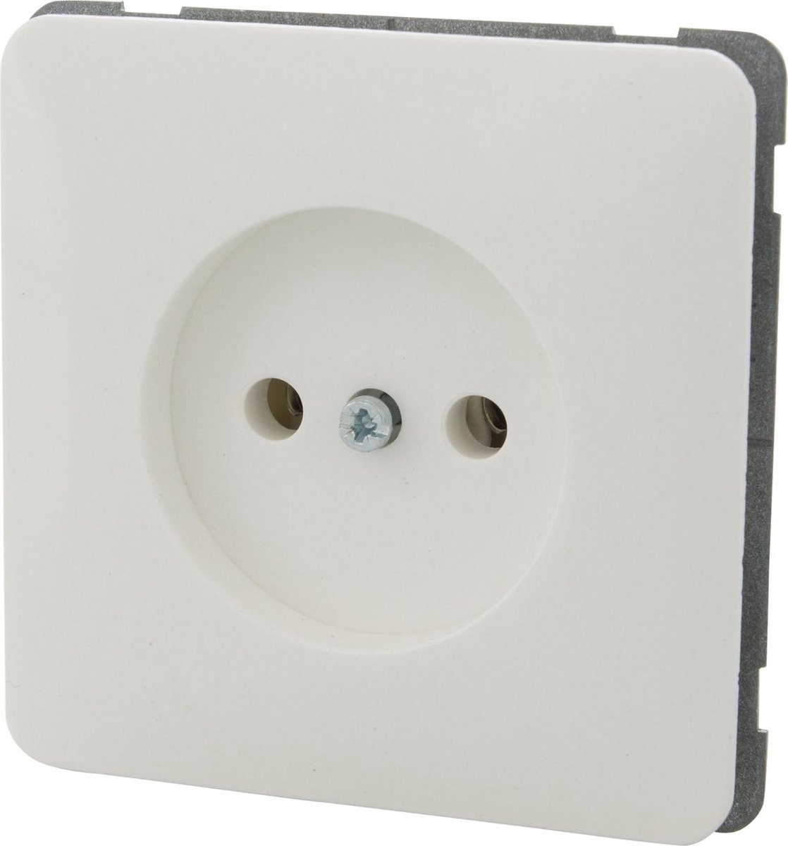 Peha Standaard Inbouw Stopcontact - 1-voudig - Polarwit