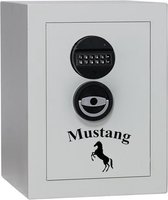 MustangSafes Pistool en Munitiekluis MS-MT-01-445  | met VDS Elektronisch Codeslot MS-EM2020 (2 gebruikerscodes) - 45 x 45 x 38,5 cm
