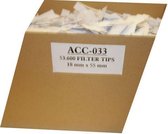 Box with ± 53.600 loose filtertips