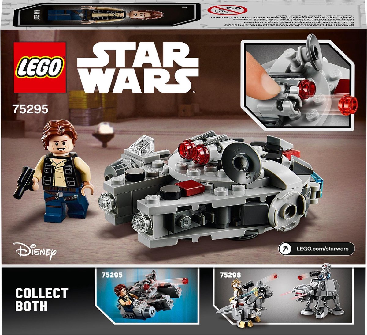 LEGO Star Wars Millennium Falcon™ microfighter 75295 — afbeelding 5