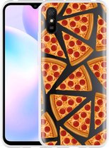 Xiaomi Redmi 9A Hoesje Pizza Party - Designed by Cazy
