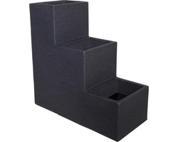 Umeki Onaangenaam multifunctioneel 4gardenz Stone Trapsgewijs Plantenbak voor Buiten 27x60x60 cm - grijs |  bol.com