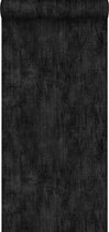 ESTAhome behangpapier geschilderd effect zwart - 127640 - 53 cm x 10,05 m