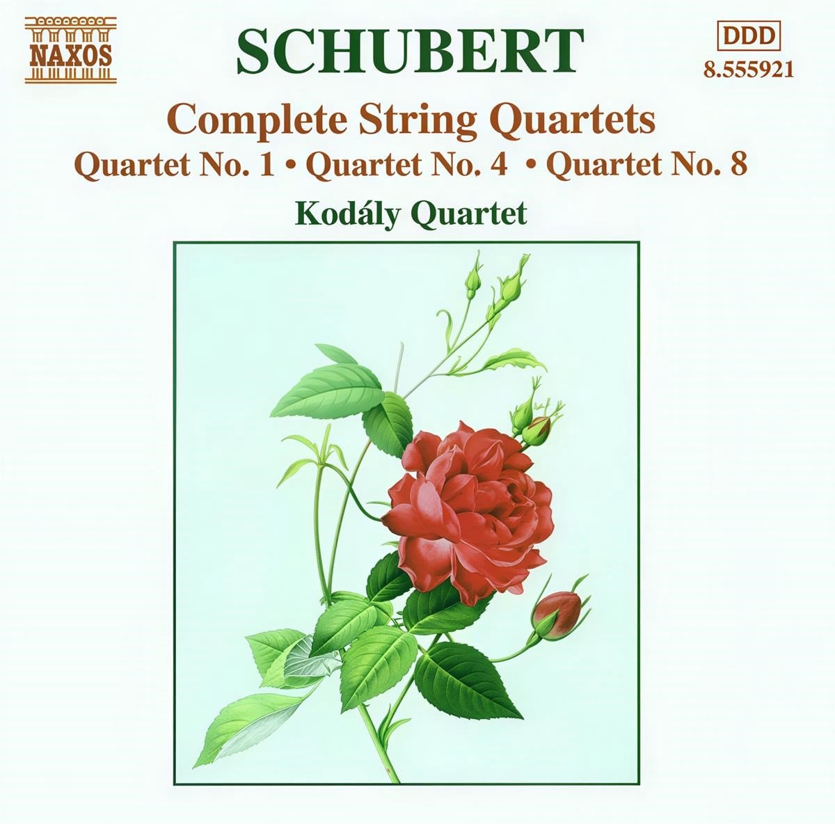 Kodály Quartet - Schubert: String Quartets 4 (CD)