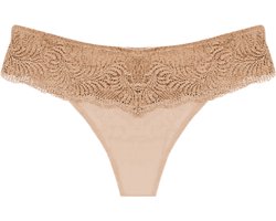 Esotiq Khloe - Damesstring - Bruin - Maat S