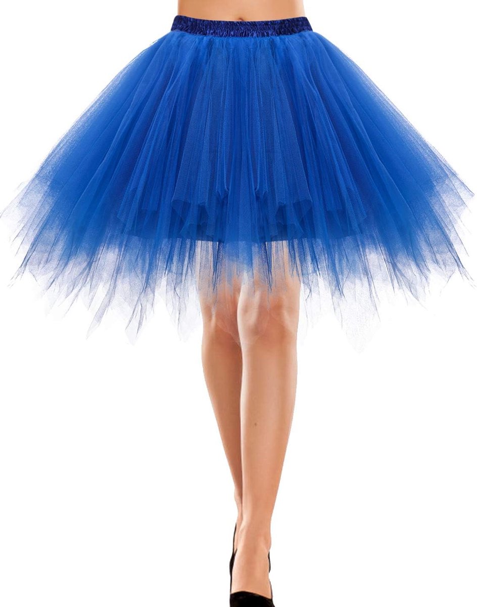 Vrouwen Tule Rok 50s Rockabilly Petticoat Tutu Onderrok Korte Ballet Dans Jurk Baljurk Ballet Avond Jurk Opportunity Accessoires
