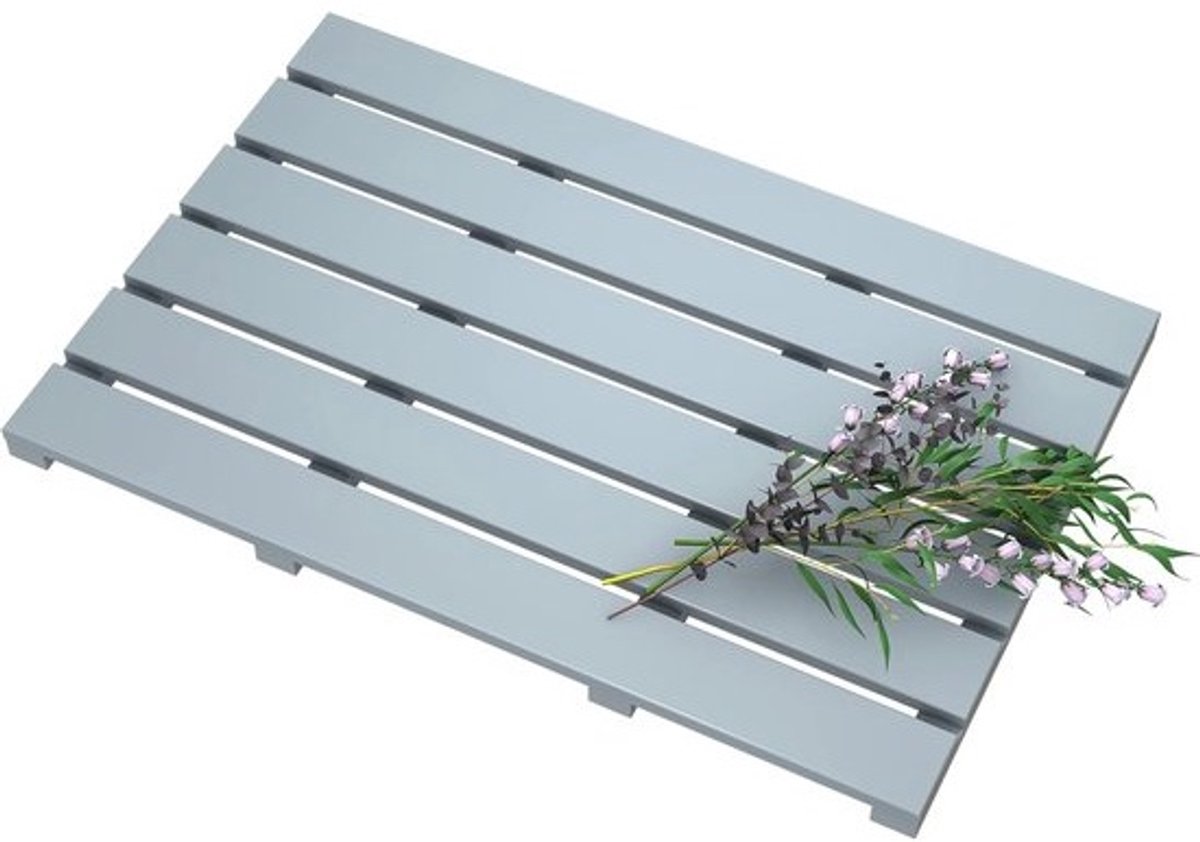 Luxe bamboe houten badmat - Antislip en waterdicht voor binnen en buiten