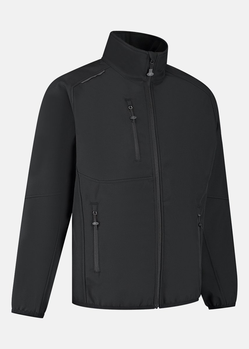 Faze.One Tomorrow Softshell Jas - Zwart - Maat XL | Winddicht | Heren