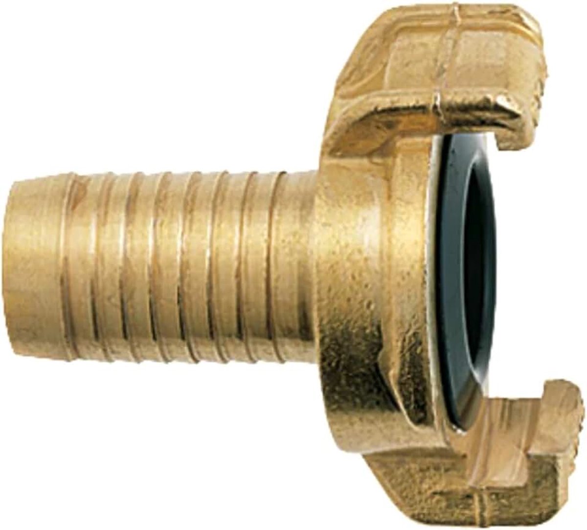 GK103 GEKA-Plus slangstuk 19 mm, 3/4 inch, bruin, 3 x 2 x 2 cm