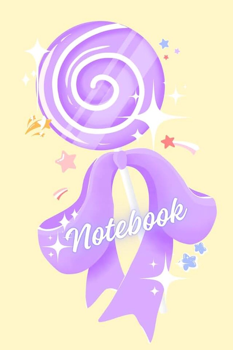 Toffee Notebook: 120 papers lined, 6" x 9" inch