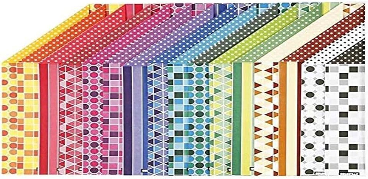 Bar Card, A4 21x30 cm, 250 cm, patroon, 16asstd vellen