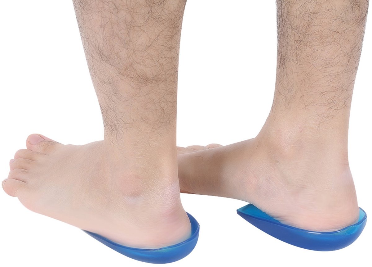 Siliconen gel hielkussentjes voor schoenen - 1 paar - maat 40-46