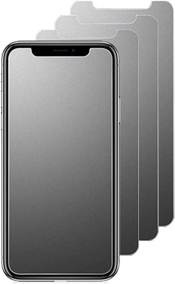 [3-stuks] matte displaybeschermfolie voor iPhone 12 Pro Max gehard glas, mat, anti-reflectie, anti-vingerafdruk displaybeschermfolie 9H matte displaybescherming voor iPhone 12 Pro Max, 6,7 inch
