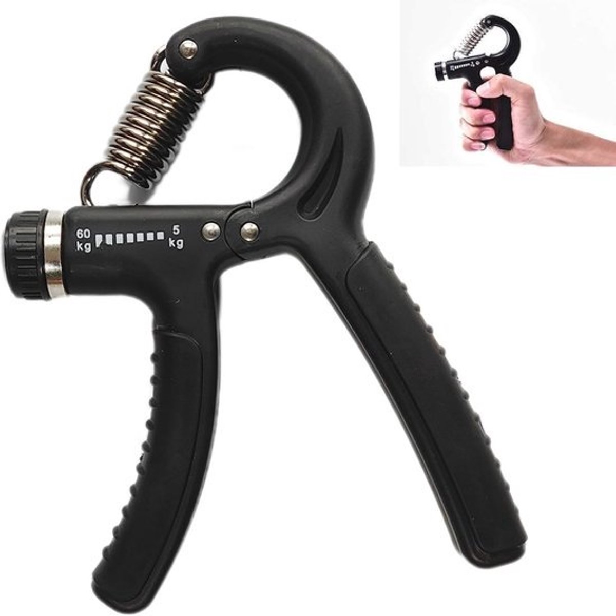 Verstelbare handtrainer voor onderarmen en handen - Griptrainer voor sporters en herstel - Antislip en duurzaam
