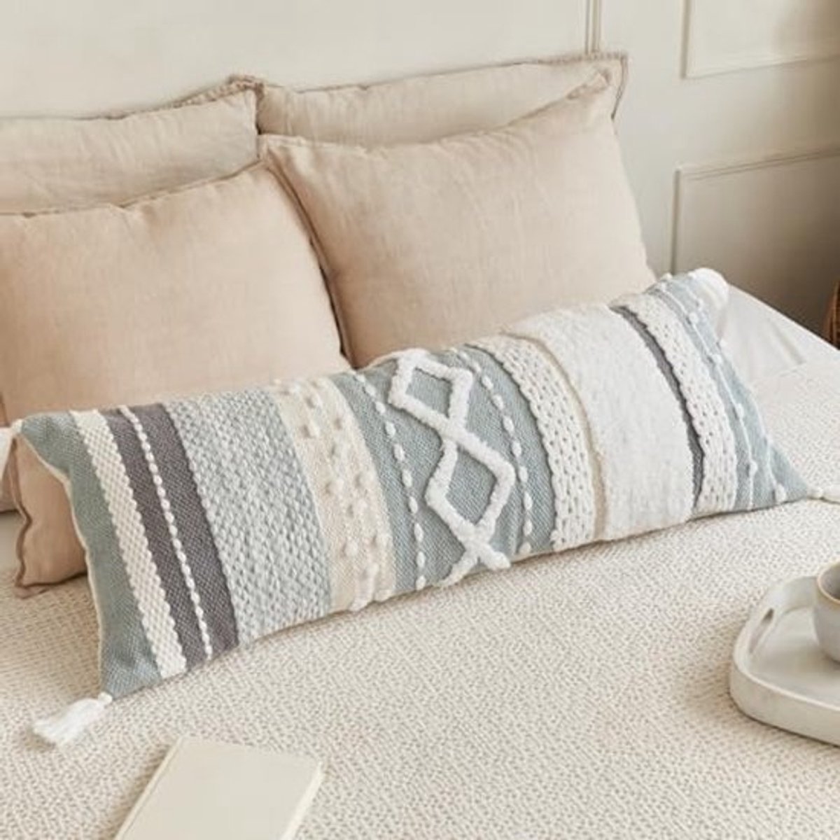 Decoratieve Lumbale Kussenhoes voor Boho-Stijl