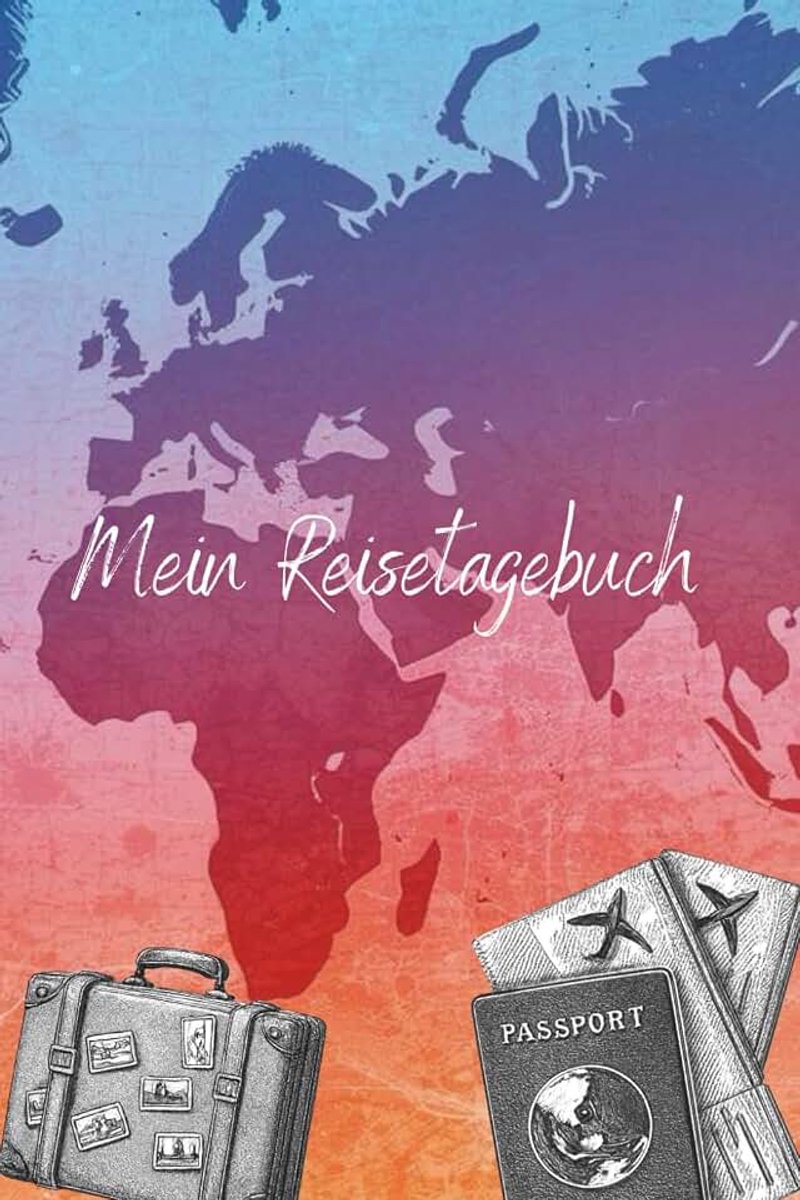Reisetagebuch: Taschenbuch mit glänzendem Cover – Reisebegleiter zum Ausfüllen mit Platz für Gedanken, Erinnerungen, Skizzen, Fotos & mehr