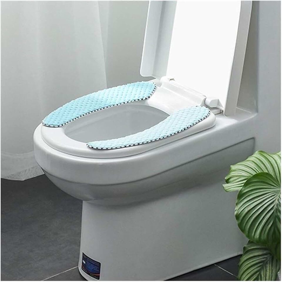 Badkamer Toilet Seat Cushion Closestool Wasbaar Zachte Warmer Mat Pad wc-bril wc-bril wc-bril