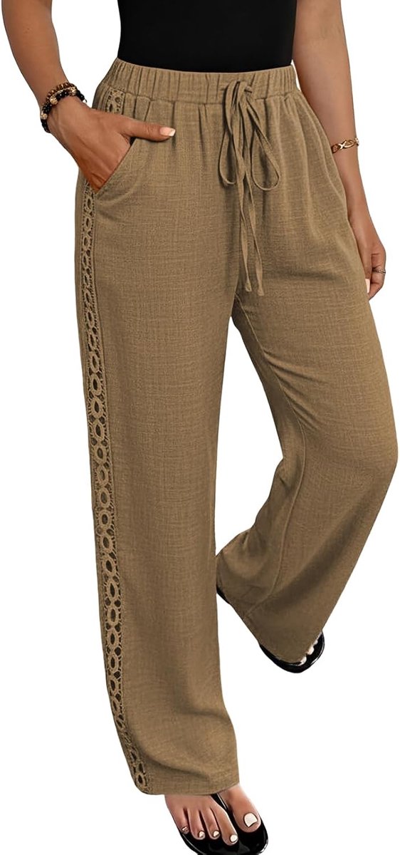 Broek Dames Lichtgewicht Elegant Casual Luchtig Mode Zomer