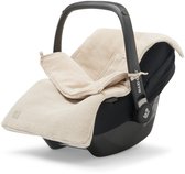 Jollein Voetenzak groep 0+ 3/5 punts gordel Basic Knit Nougat