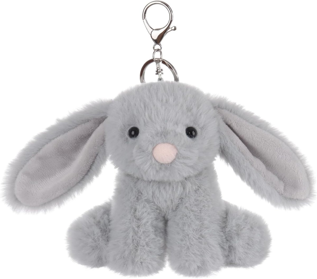Lamb Bunny Keychain++– pluche sleutelhanger, geluksbrenger, voor kinderen en baby's