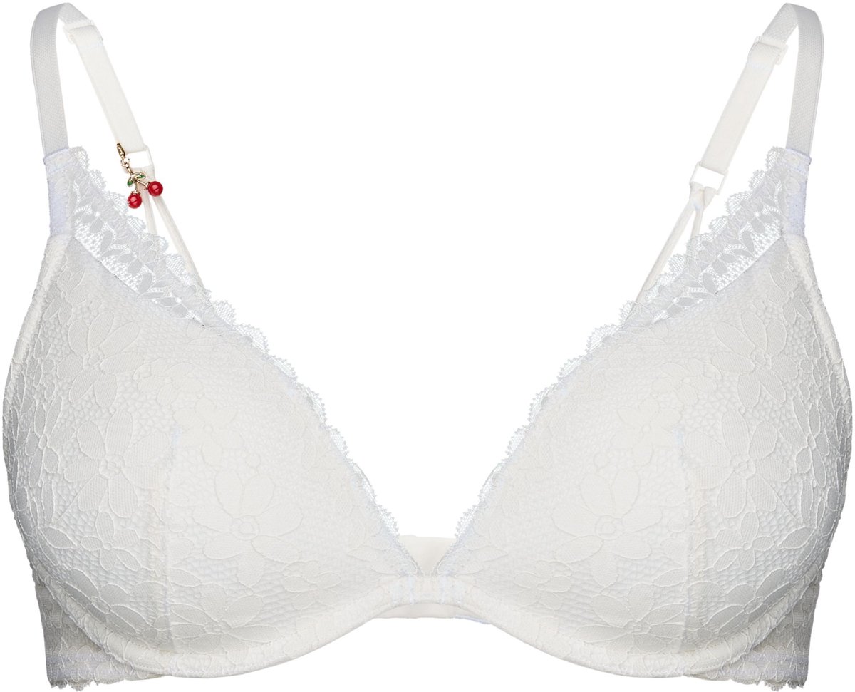 ESOTIQ Lovely Cherry - Push-up beha - Crèmekleurig