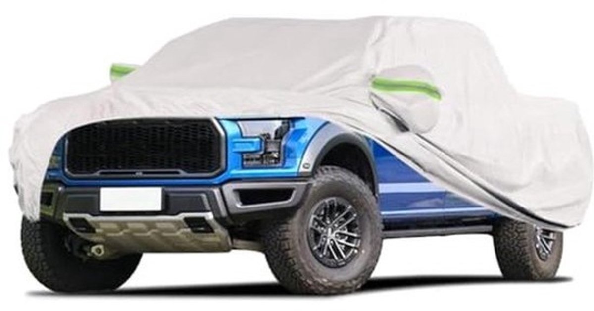 Waterdichte autohoes voor pick-up, 5,4 x 2 m, volledig beschermend dekzeil voor binnen en buiten