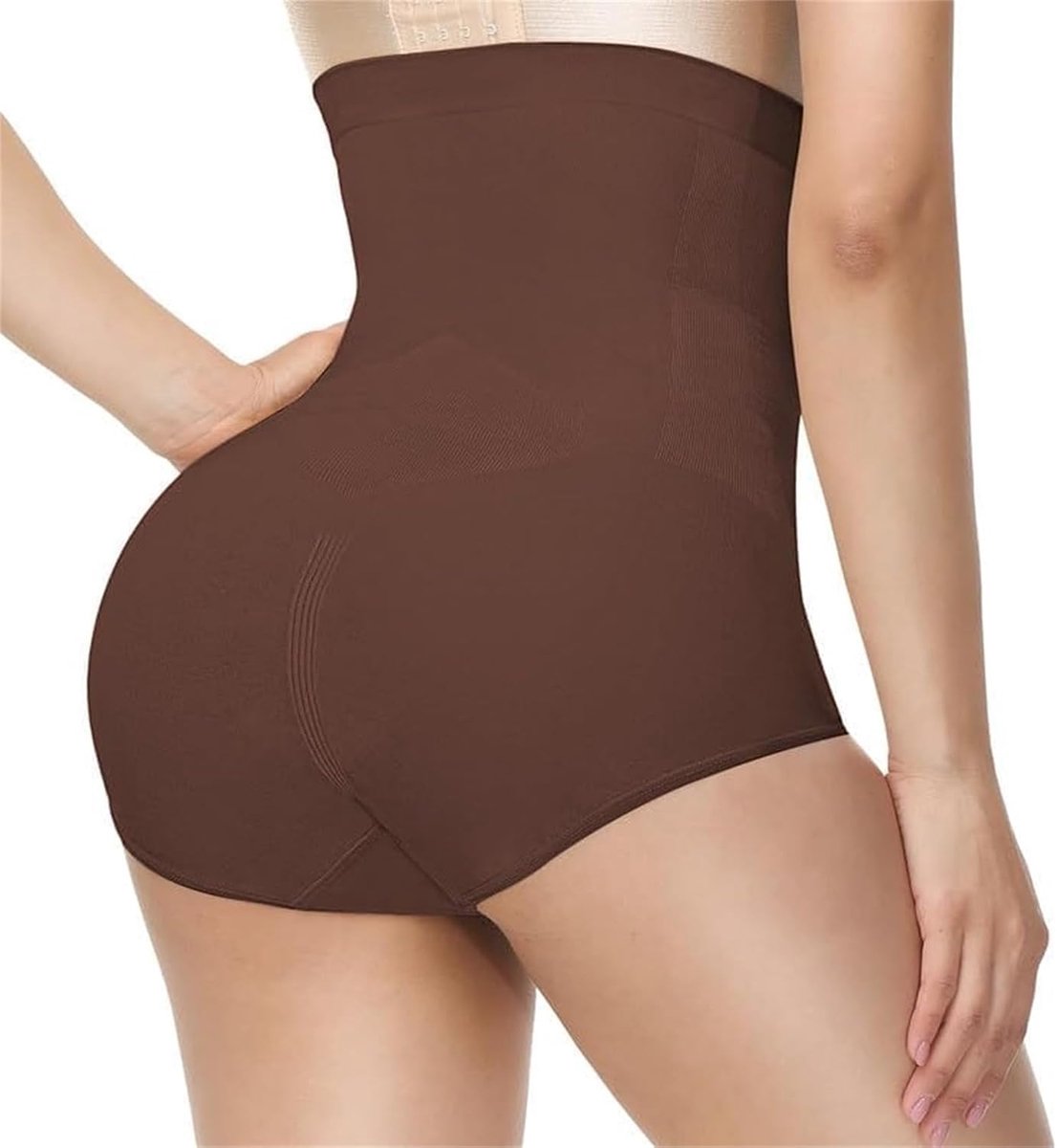 Naadloos Compressieondergoed Body Shaper Buik Platte Shapewear Vormend Ondergoed Hoge Taille Shapewear Compressieshorts Dames