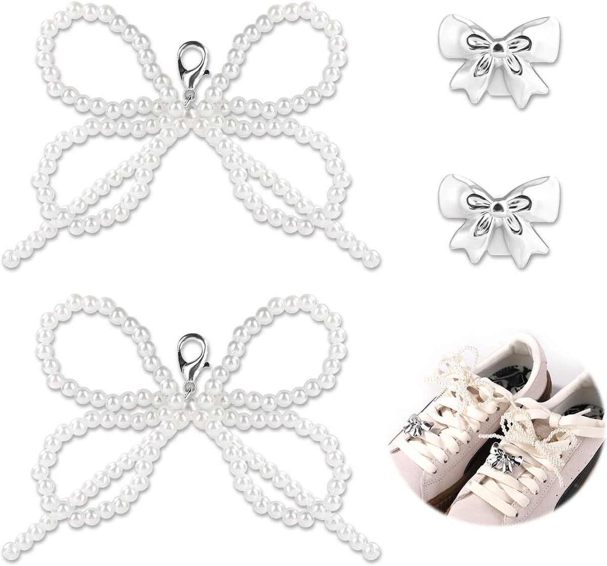 Bedels - Afneembare Decoratie Accessoires voor Vrouwen DIY Sneakers en Nette Schoenen