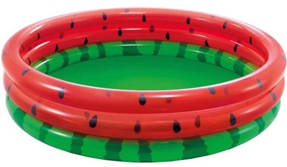 3-Rings Watermeloen Zwembad - 168cm x 38cm voor Kinderen