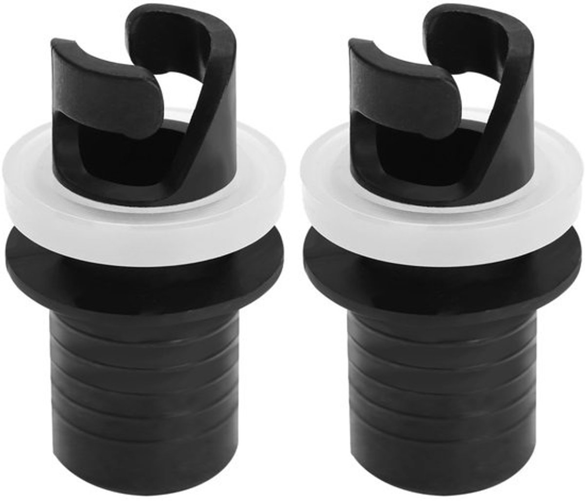 Slangadapterconnector voor opblaasbare bootkleppen - Voor SUP en kajak - 2 stuks