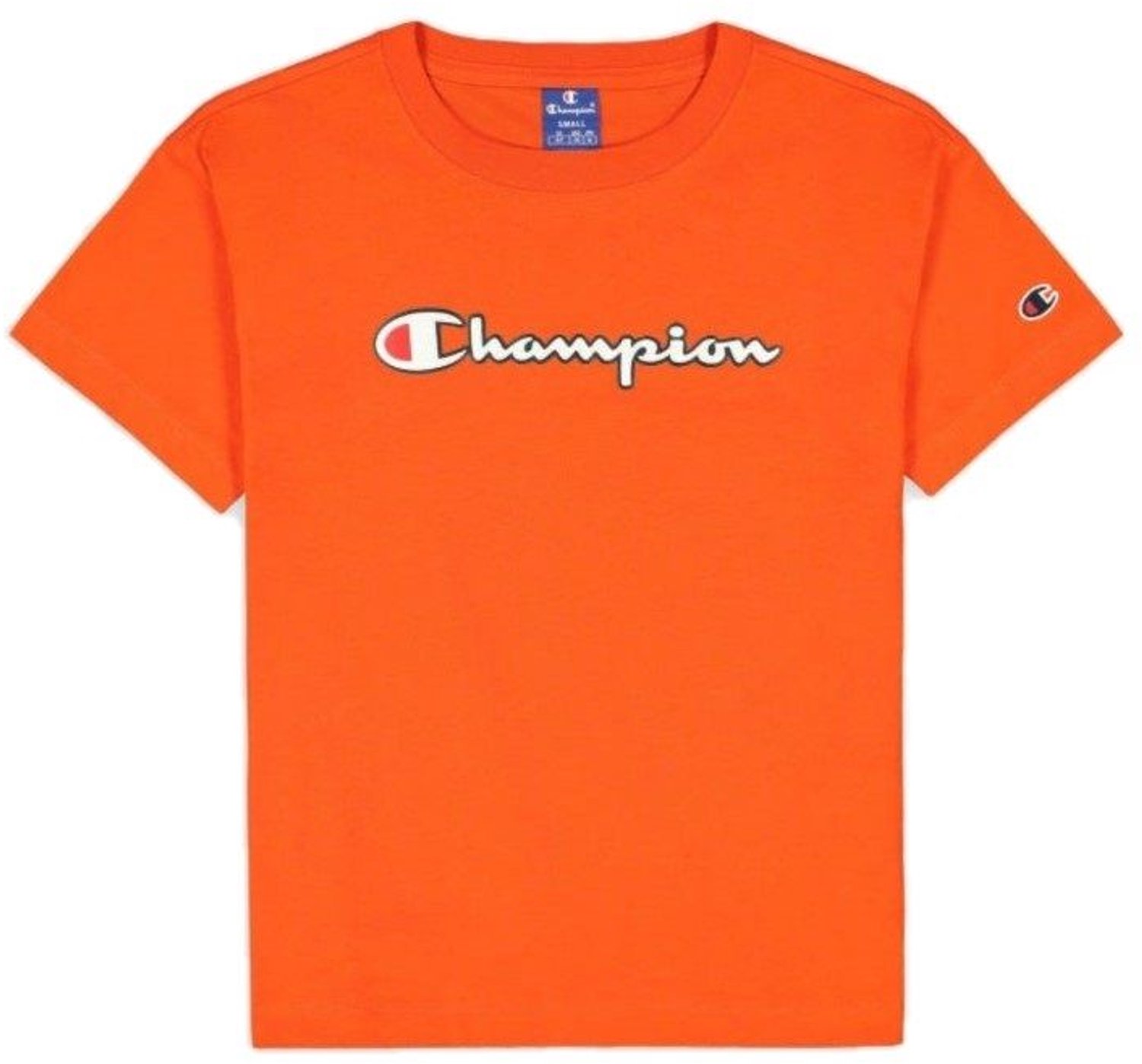 Champion Crewneck T-Shirt 112650-OS014 T-shirt dames XS Oranje