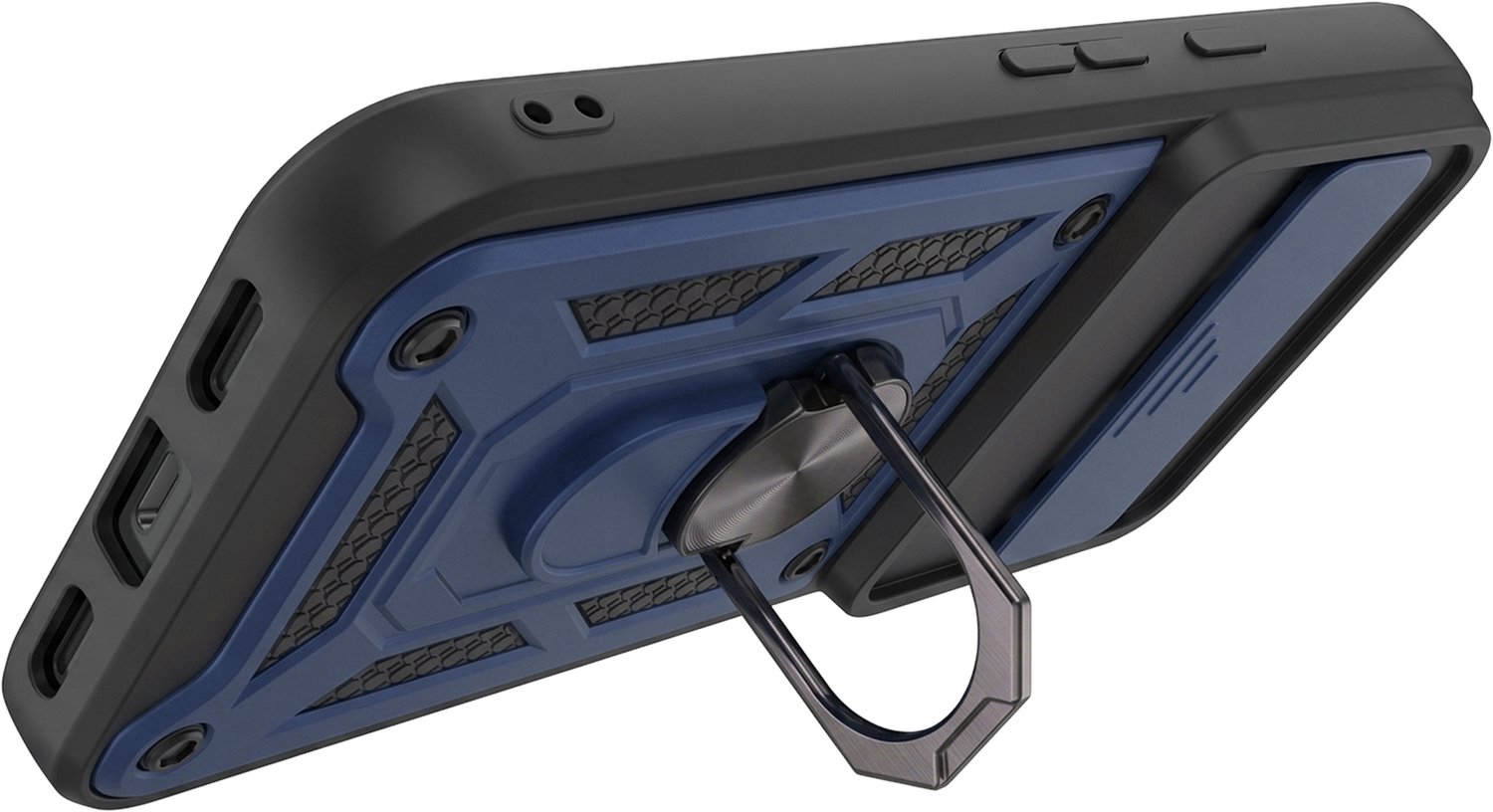 Mayaxess, Hoesje voor Pixel 11 / Pixel 11 Pro met Cameraschuif en Magnetische Ring, Zwart