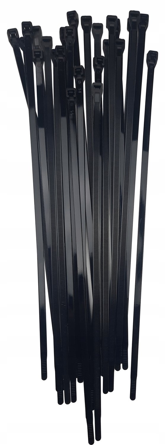 Zwarte Kabelbinders 2,5x120mm Zwart 100 Stuks