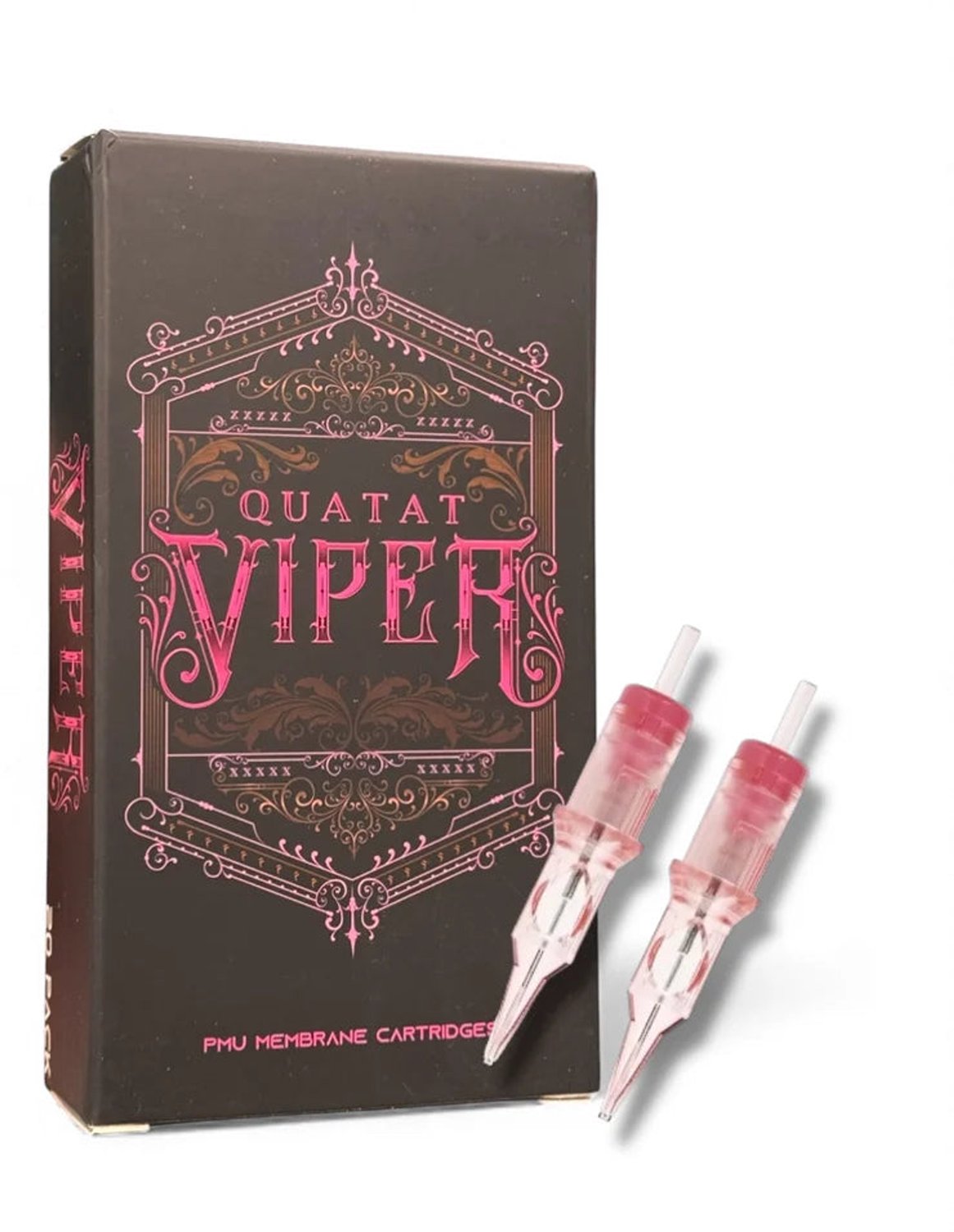 Pink Viper Long Taper PM0.20/3RLLT – Precision PMU Cartridge - Set of 3 packs