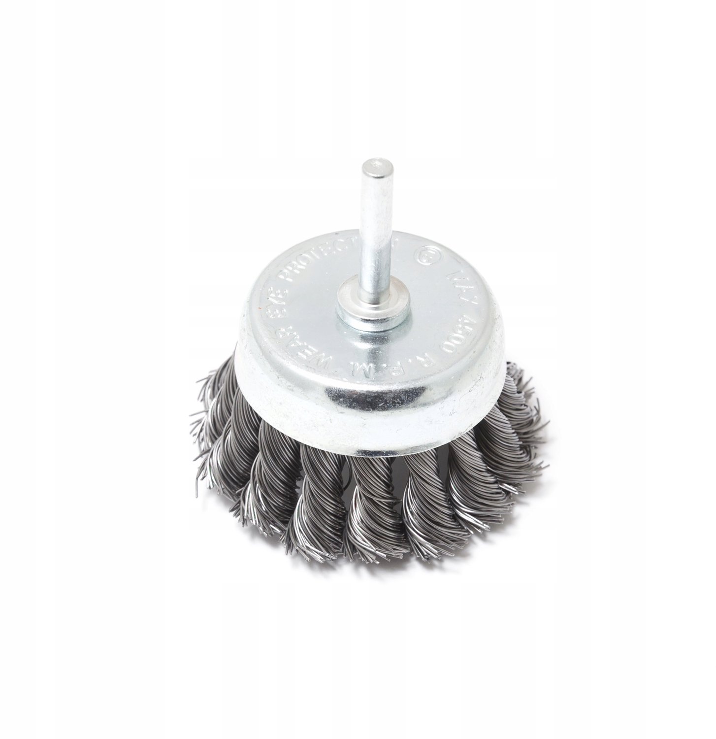 Borstel voor boormachine Ø 76mm, schacht 6mm