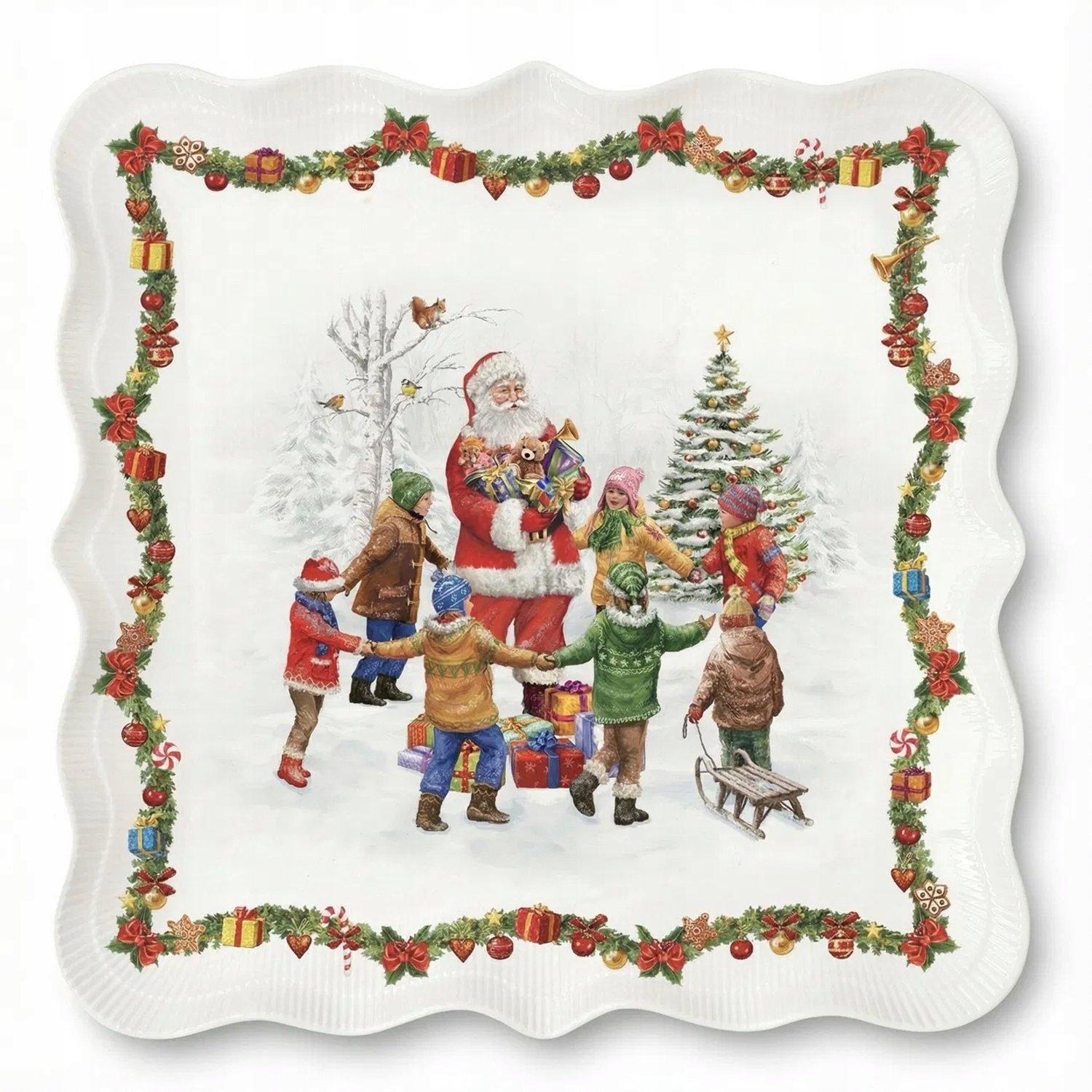 Easy Life Keramische Serveerschaal 30x29,5 cm - Stijlvol en Duurzaam