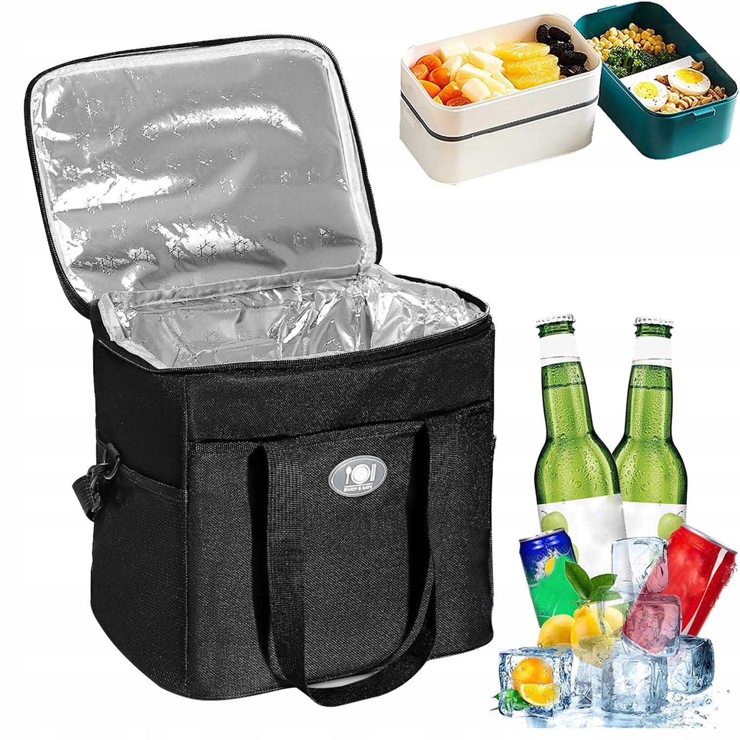 16L Opvouwbare Thermos Tassen voor Reizen, Strand & Picknick