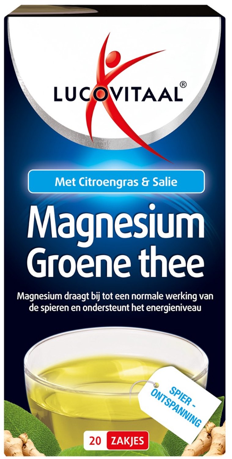 Bol.com Lucovitaal Magnesium thee 20 zakjes aanbieding