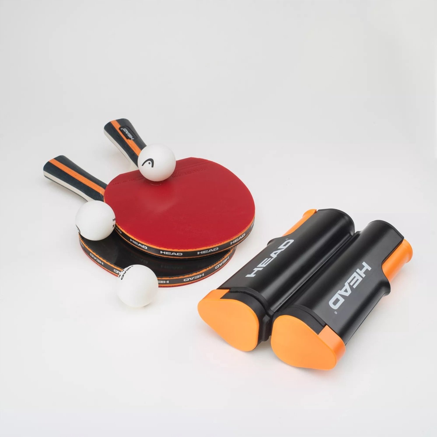 Head Rollnet Spin Set: Tafeltennisbatjes Net & Ballen Multicolor