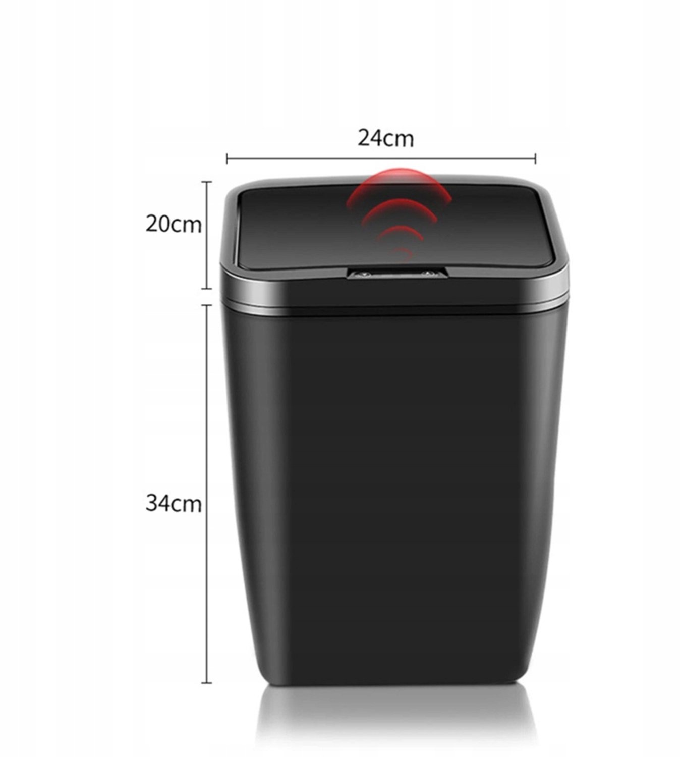 14L Automatische Prullenbak met Sensor voor Keuken en Badkamer