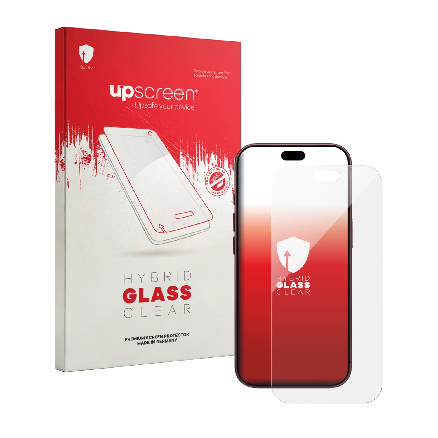 upscreen - Screenprotector voor Apple iPhone 18 Pro - Folie Beschermfolie Beschermglas transparant