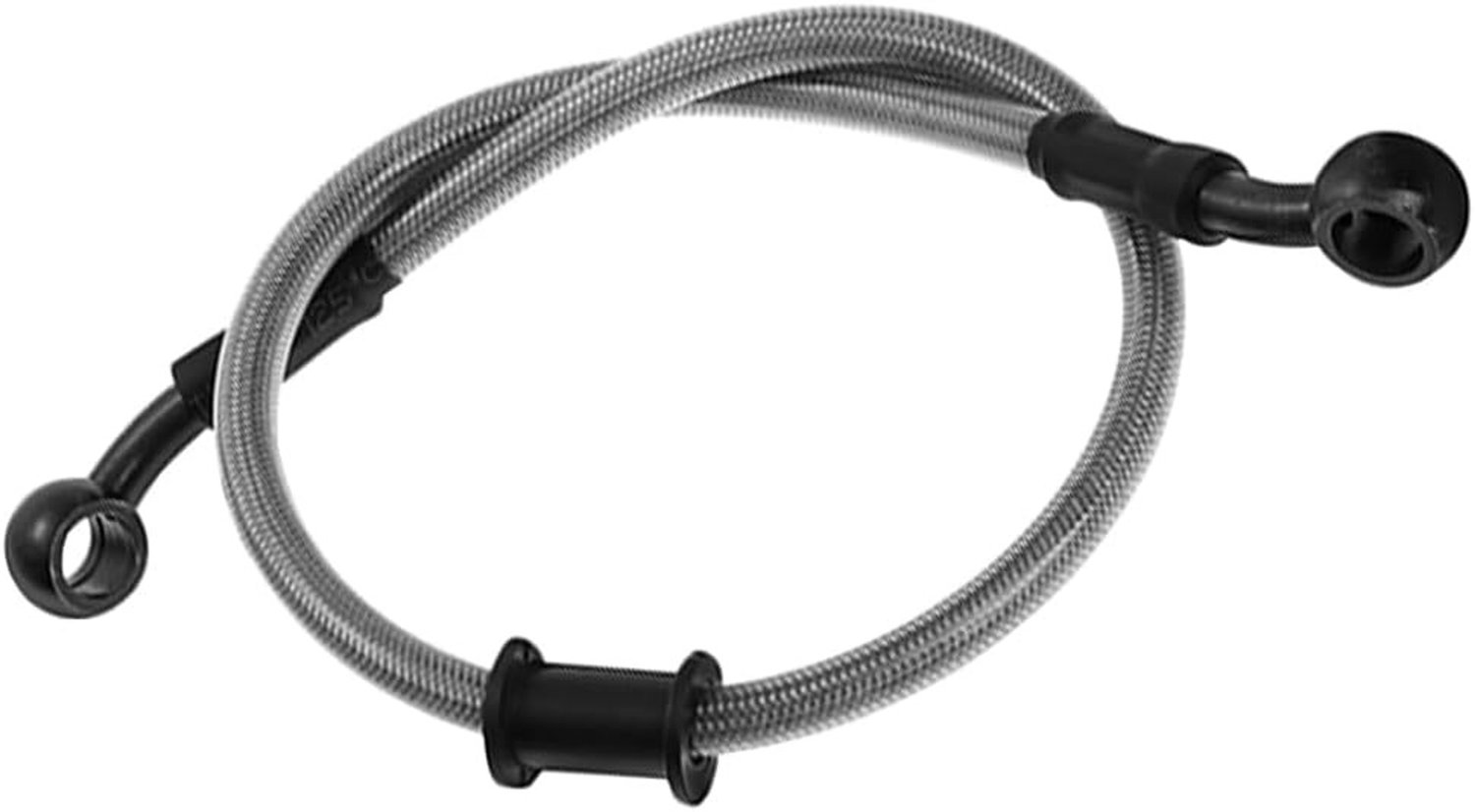 Versterkte Hydraulische Koppeling en Remslang van 60 cm voor Motoren, Staal, Geschikt voor Motocross en Offroad Gebruik