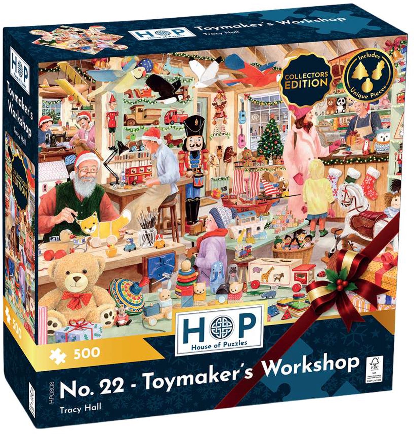 The House of Puzzles DUE JUL No. 22 - Toymaker's Workshop 500 Piece Puzzle.