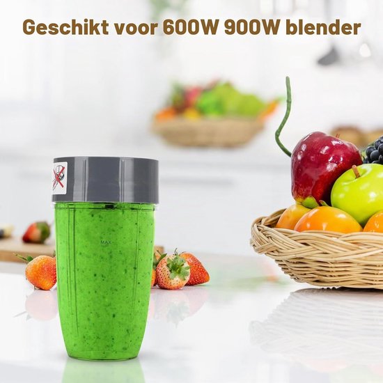 Vervangende Extractor Mes en 24 OZ Blenderbeker voor Nutribullet 600W en 900W - Hoogwaardige Onderdelen voor Optimale Mixprestaties — afbeelding 3