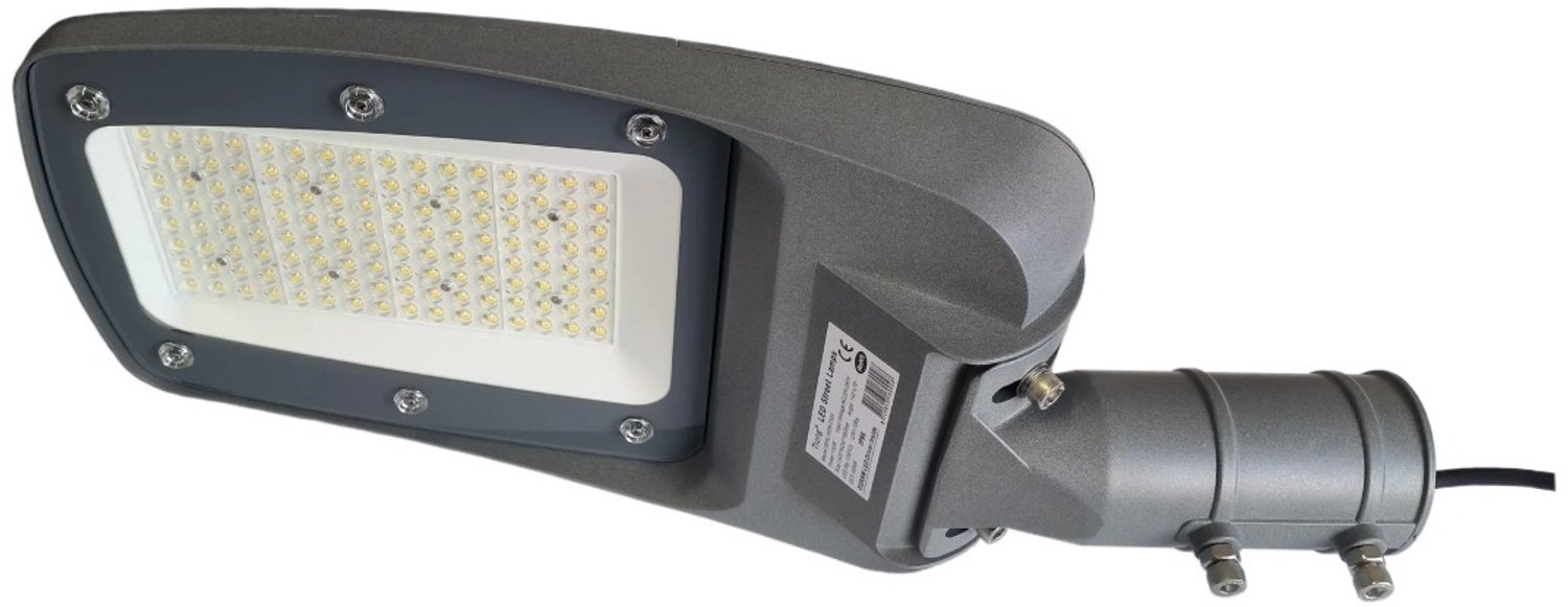 Tsong LED straatverlichting 100W - Koelwit 4000K - 16.000 lm - zonder sensor - mast Ø60mm - IP66 - IK10 - 230V