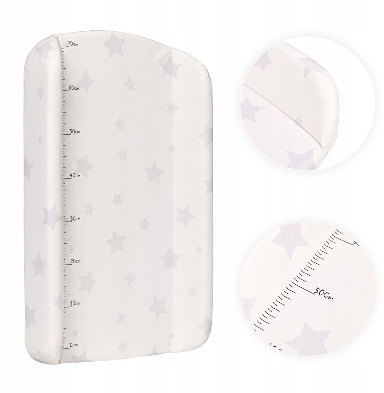 ECOTOYS Sterrenharde Baby Verschoonmatras 85x50cm