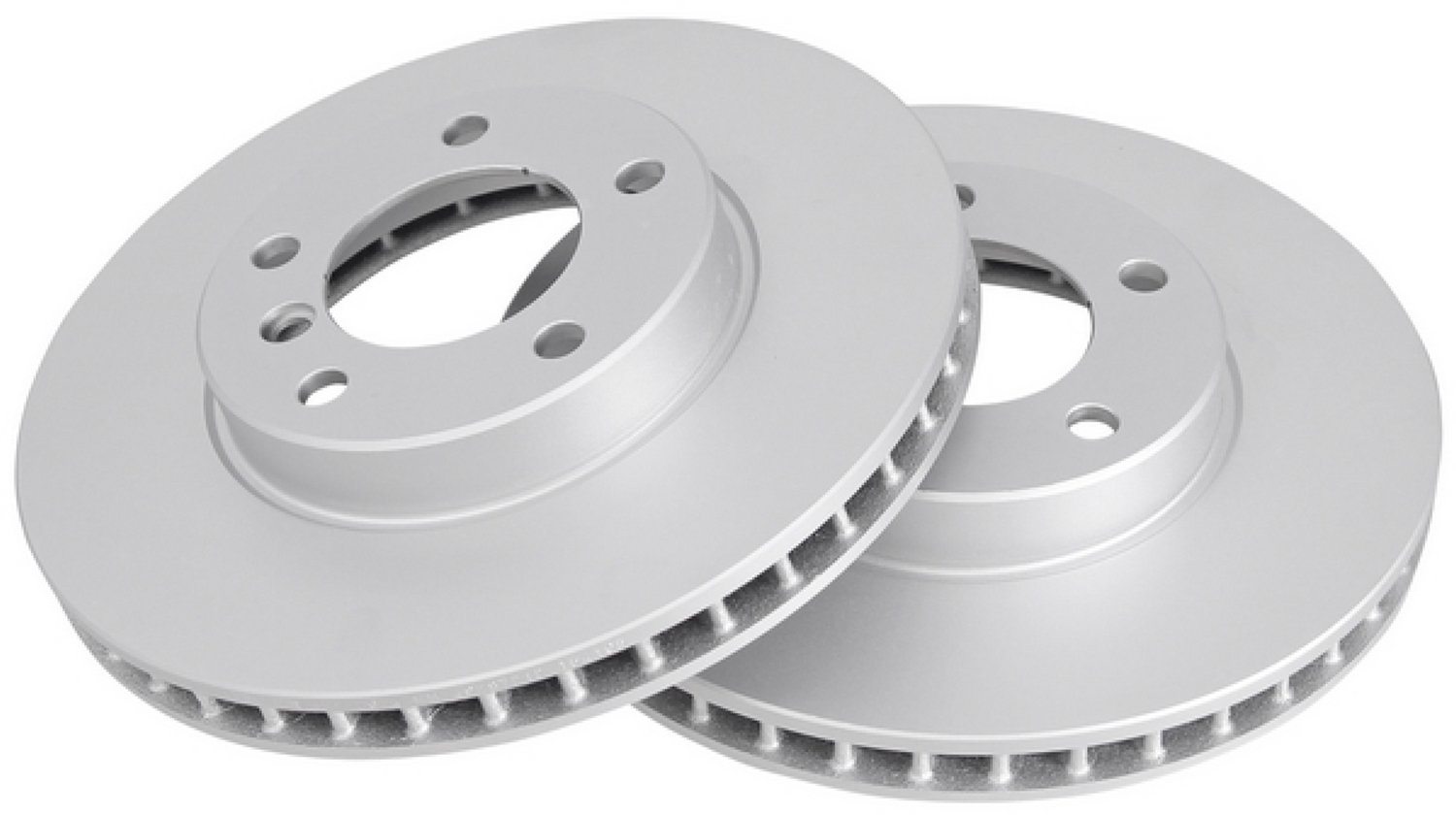 A.B.S. 16253 Remschijven voor, set van 2 - BMW 5-serie E34 - 296 mm - geventileerd